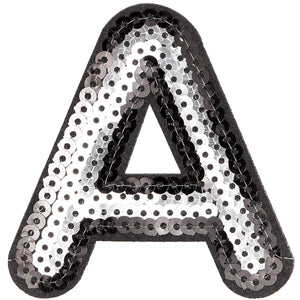 Iron On Patches, A-Z Patch Letters (3.7 x 3 in, 27 Pieces)