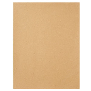 200 Pack Brown Craft Paper for DIY Projects, Classroom, Letter Size Kraft Paper Material Sheets, 130gsm (8.5 x 11 In)