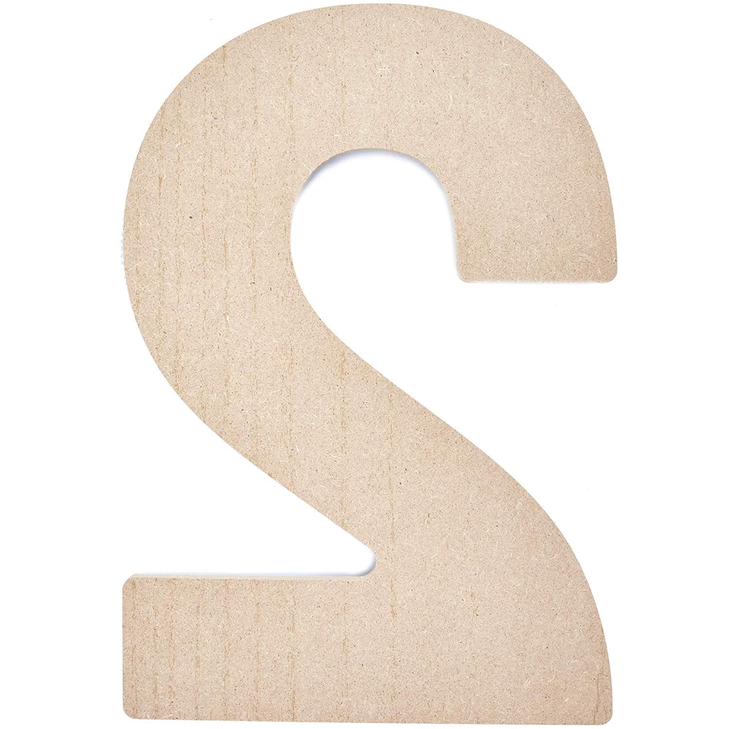 Bright Creations Unfinished Wooden Numbers for Crafts, 0-9 (12 Inches, 10 Pieces)