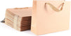 Brown Kraft Paper Bags with Handles (10.6 x 8.3 x 3.1 in, 25 Pack)