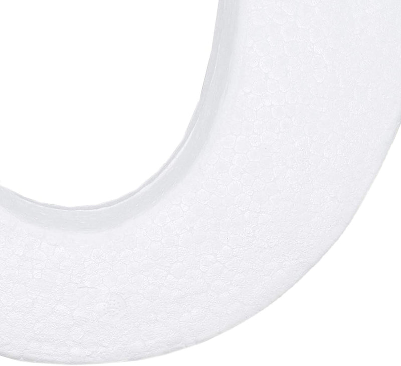 Foam Letters for Crafts, Letter O (White, 12 in)