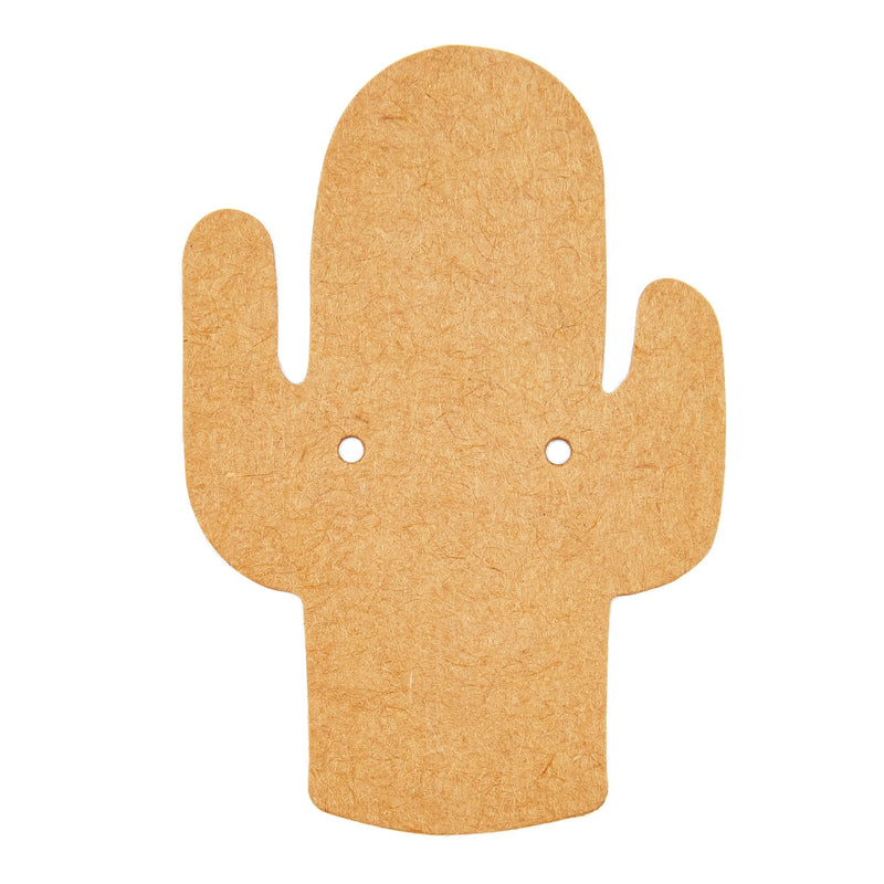 300 Pack Cactus Earring Display Cards, Cardboard Holder for Selling Jewelry, Small Business Supplies, Succulents Design  (2 x 3 In)