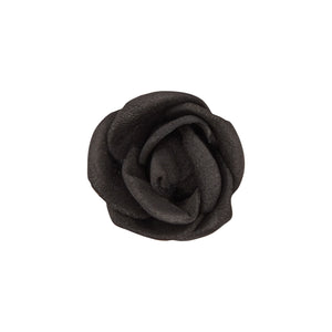 Mini Black Roses for Crafts, Artificial Flower Heads for Decoration (1 In, 200 Pack)