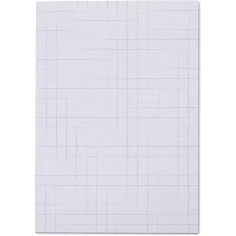 Grid Paper Sticky Notes, 50 Sheets Writing Notepad (4 x 6 in, 6 Pack)