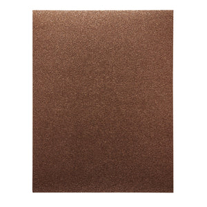 30 Sheets Copper Glitter Cardstock Paper for DIY Crafts, Card Making, Invitations, Double-Sided, 300gsm (8.5 x 11 In)