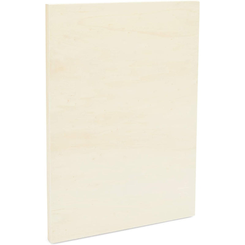 Bright Creations Unfinished Wood Canvas Boards for Painting, 12 x 17 and 9 x 12 in (4 Pack)