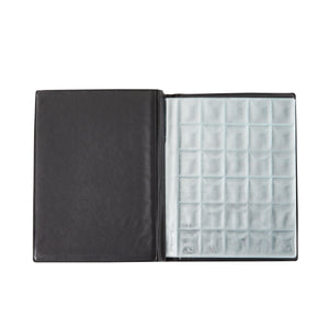 Coin Collection Album, Holds Up To 250 Coins (8.5 x 6.7 In, Black)