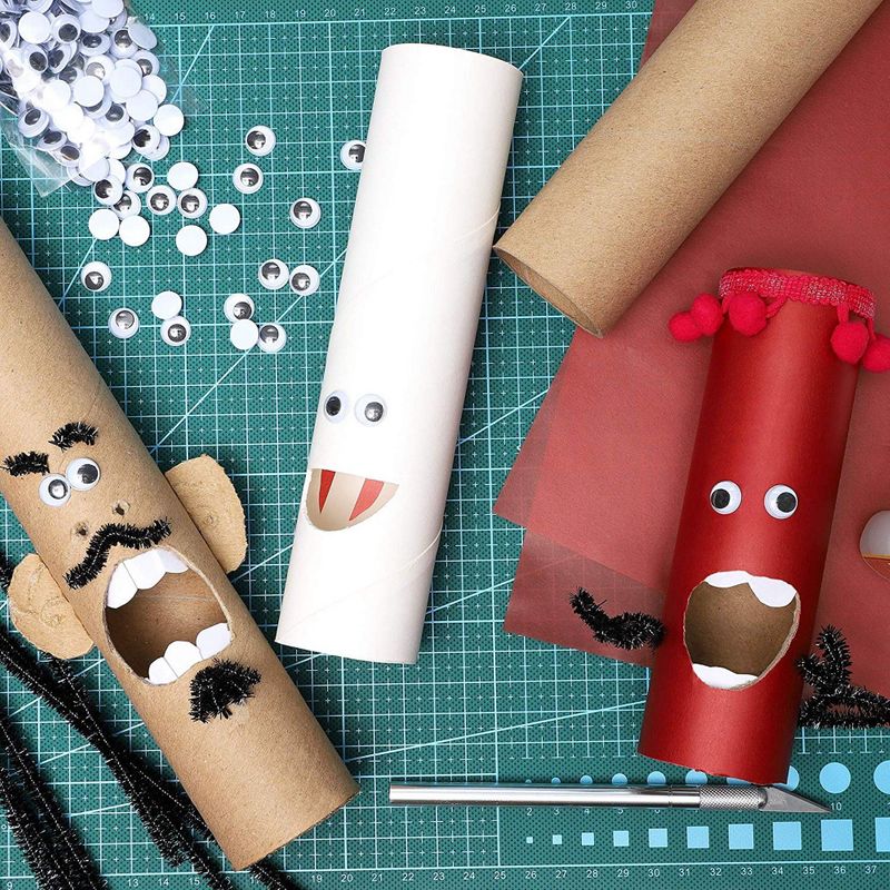Paper Roll Craft – Glitter Tubes – Fun Littles