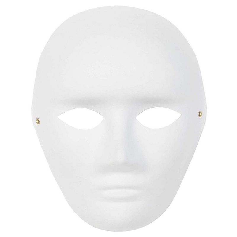 modstand bleg tryllekunstner Bright Creations Blank Masks to Decorate, Masquerade Mask (White, 2 De –  BrightCreationsOfficial