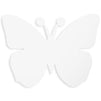 Paper Butterfly Cutouts for Crafts (7.5 x 6 In, White, 50 Pack)