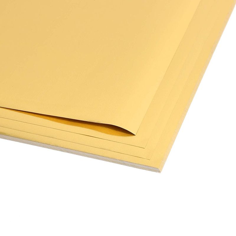 Gold Metallic Foil Sheets for Crafts (11 x 8.5 In, 50 Pack