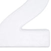 12 Inches Bright Creations Foam Number 2 for DIY Crafts, White