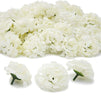 Artificial Flowers, Mini Hydrangeas for Arts and Crafts (Light Green, 1.5 in, 60 Pack)