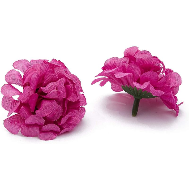 Bright Creations Mini Artificial Hydrangea Flower Heads (60 Count) Pink, 1.5 Inches
