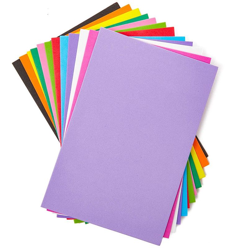Bright Creations Eva Foam Sheets (4 x 6 in, Pack of 96