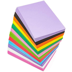Bright Creations Eva Foam Sheets (4 x 6 in, Pack of 96)