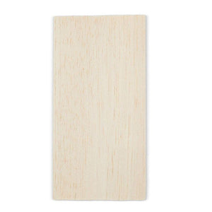 Thick Balsa Wood Sheets for DIY Models (8 x 4 in, 12 Pack)