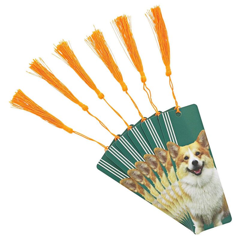 Tassel Bookmark, Dog Breed Designs (72 Pack)