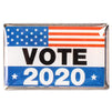 Vote 2020 American Flag Election Day Lapel Pins (24 Pack)