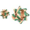 Bright Creations Kraft Gift Wrap Bows with Stripes for Christmas and Birthdays (100-Pack)