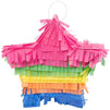 Small Rainbow Star DIY Pinata Craft Kit for Kids Birthday Party (5 in, 3 Pack)