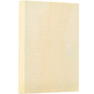 Unfinished Wood Paint Panel Boards (5 x 7 in, Rectangle, 6 Pack)