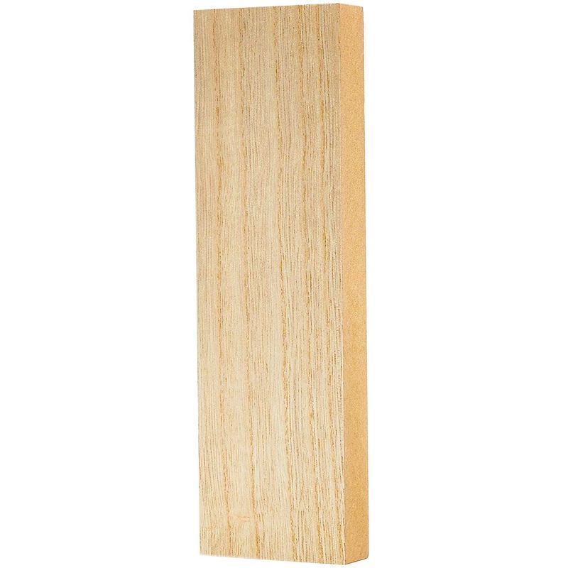4 Pack Unfinished Wood Blocks for Crafting, MDF Wooden Squares 1 Thick,  5x5 In