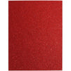 Bright Creations Glitter Cardstock Paper 24 Pack - DIY Glitter Craft Paper Red - 11 x 8.5 inches