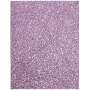 24 Counts Touched Glitter Paper Sheet - Pink Color - 8.5 x 11 inches
