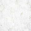 Bright Creations Artificial Rose Flower Heads (Black and White, 100 Pack)