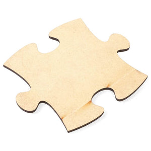 Blank Wood Puzzle Pieces - 50 Pc.