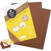 Self-Adhesive Patch for Leather and Vinyl Repair (8 x 11 in, 2 Packs)