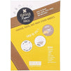Self-Adhesive Patch for Leather and Vinyl Repair (8 x 11 in, 2 Packs)