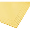 Metallic Cardboard Sheets in Gold Foil for Arts & Crafts Supplies (Letter Size, 50-Pack)