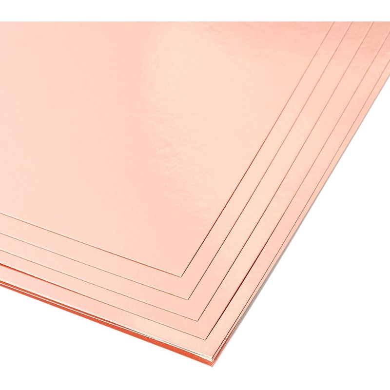 Metallic Cardboard Sheets in Rose Gold Foil for Arts and Craft Supplie –  BrightCreationsOfficial