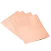 Metallic Cardboard Sheets in Rose Gold Foil for Arts and Craft Supplies (Letter Size, 50-Pack)