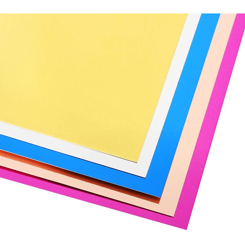 A4 Multicolor Paper Sheets, Cardboard Cardstock Paper