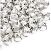 Mini Silver Jingle Bells for Crafts, Christmas Decorations (0.75 Inches, 300 Pack)