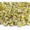 Mini Jingle Bells for Christmas Arts and Craft Decorations (Gold, 300 Pack)