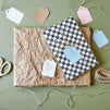 Paper Gift Tags with Jute String for Baby Showers and Birthday Parties (4 Colors, 240 Pack)