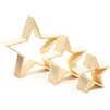 Unfinished Wood Framed Stars for Home Decor DIY Painting, Arts & Crafts, 3 Sizes (3 Pack)