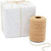 Cotton Twine String for Crafts, Beige Jute Twine (2mm, 218 Yards, 656 Ft)