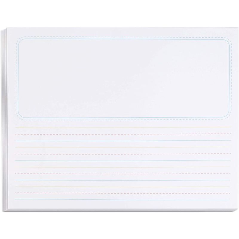 Handwriting Story Paper Sheets for Kids (11 x 8.5 In, 150 Pack)