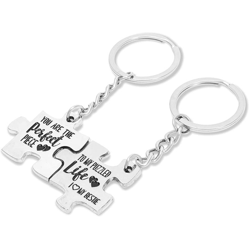 Heart Clip Keychains - 12 Pc.