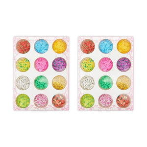 3D Nail Charms, Fruit Slices for Nail Art and DIY Slime Crafts (24 Pack, 1800 Pieces)