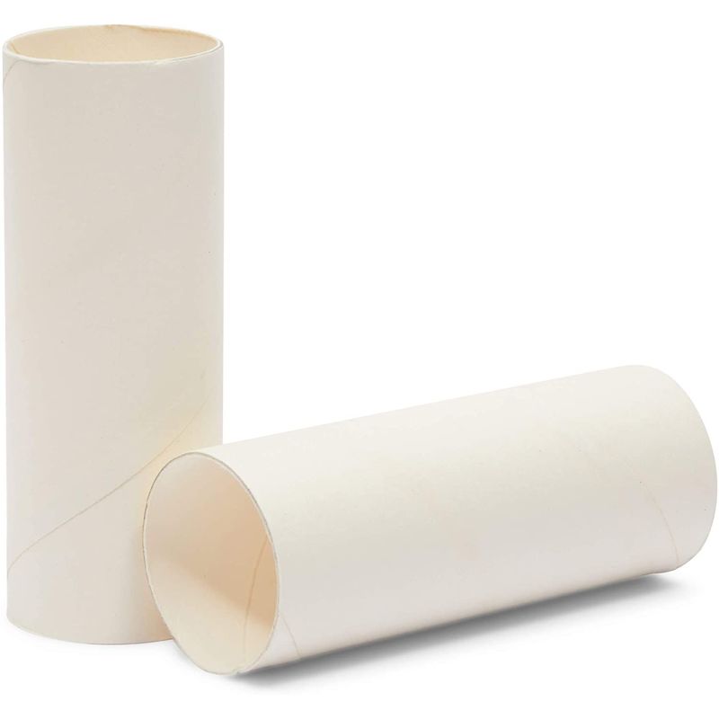 Brown Cardboard Tubes for Crafts, DIY Craft Paper Roll (3 Sizes, 36 Pack)