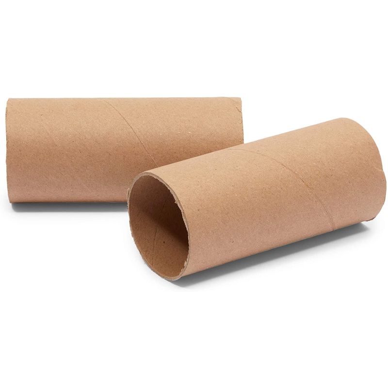 Brown Cardboard Tubes for Crafts (1.6 x 3.9 In, 36 Pack) –  BrightCreationsOfficial