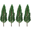 Miniature Model Trees for Dioramas, DIY Crafts (5 Sizes, 22 Pieces)