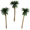 Miniature Model Palm Trees for Dioramas, DIY Crafts (5 Sizes, 15 Pieces)
