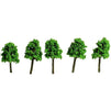Miniature Model Trees for Dioramas, DIY Crafts (8 Sizes, 30 Pieces)